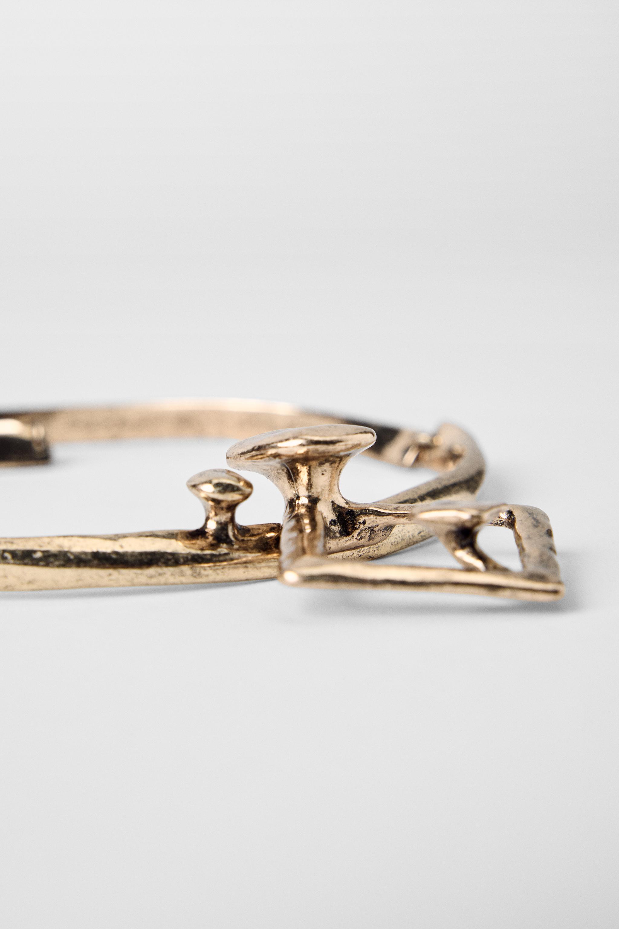 ARTICULATED METAL PIECE NECKLACE KATE MOSS X ZARA